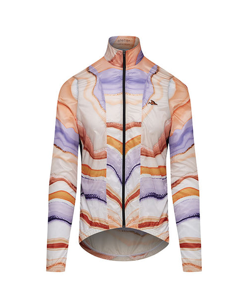 Café du Cycliste 工坊外套 Gaella Windproof Jacket Atelier Onyx 男款 瑪瑙紋