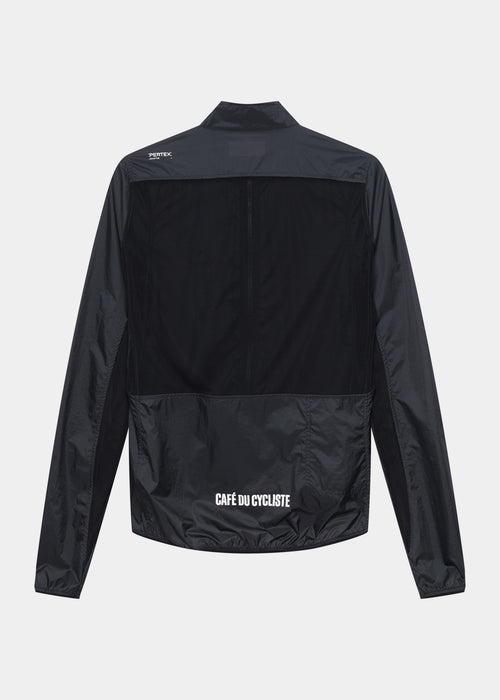 Café du Cycliste 防風外套Lina Windproof Jacket Black 男款 黑