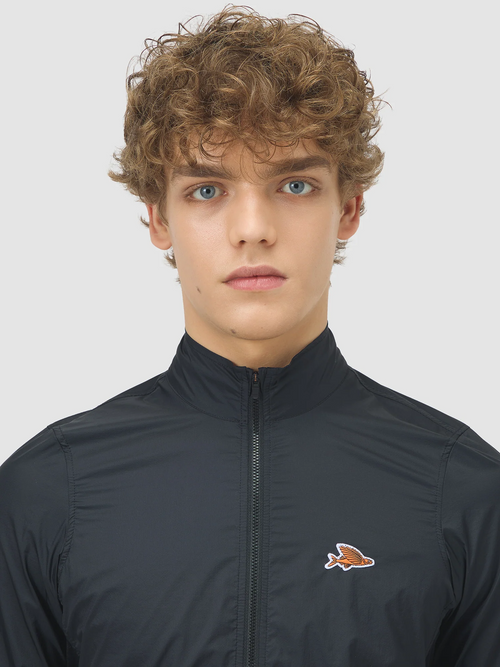 Café du Cycliste 防風外套Lina Windproof Jacket Black 男款 黑