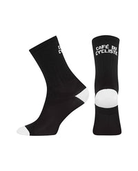 Café du Cycliste 車襪 Cycling Socks Block Colour Black 黑