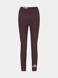 Café du Cycliste 車褲Theresa Red Moss 無吊帶長 女款 暗紅