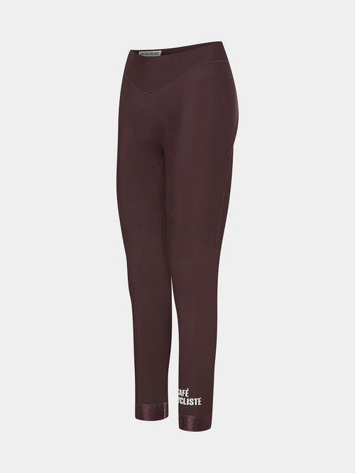 Café du Cycliste 車褲Theresa Red Moss 無吊帶長 女款 暗紅