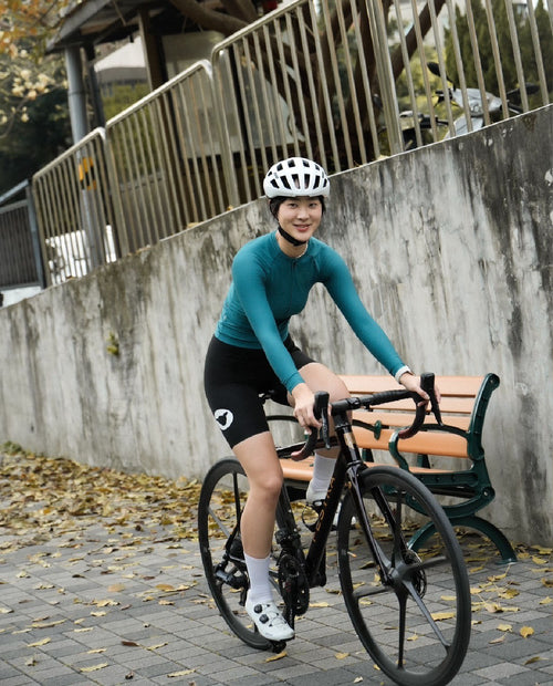 Black Sheep 黑羊 車衣 TOUR LS Jersey Forest 女款 長袖 森綠