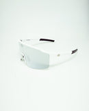BLOOVS TAROKO MATTE WHITE SILVER MIRROR 霧白框銀鏡片