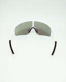 BLOOVS TAROKO MATTE WHITE SILVER MIRROR 霧白框銀鏡片