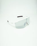 BLOOVS TAROKO MATTE WHITE SILVER MIRROR 霧白框銀鏡片