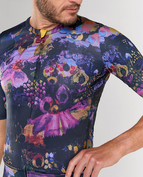 Black Sheep 黑羊 Team SS Jersey Distressed Midnight Flora 男款 暗藍