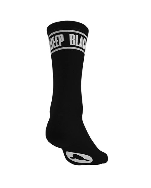 Black Sheep 黑羊 車襪Perfect Crew Socks TAB - Tape Black 黑