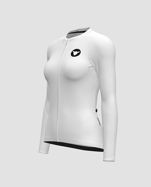 Black Sheep 黑羊 薄長袖車衣 TOUR LS Jersey White 女款 白