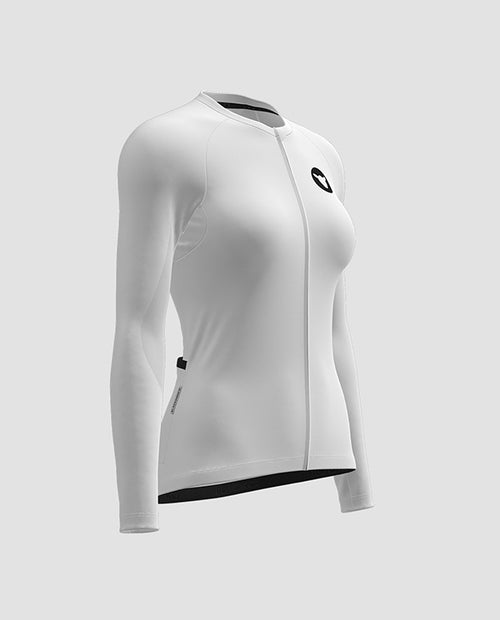 Black Sheep 黑羊 薄長袖車衣 TOUR LS Jersey White 女款 白