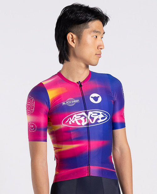 Black Sheep 黑羊 Team SS Never Mind Jersey Fumace NMF 男款 藍紫