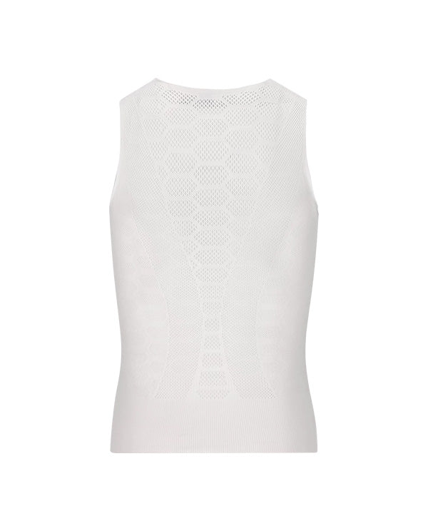 Q36.5 底衫BaseLayer 1 無袖 男女共版 白