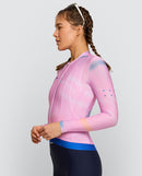 Pedla 薄長袖車衣Beyondism Classic LS Jersey - Fondant 女款 粉紫