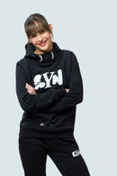 SYN 連帽長T Pro Team Hoodie Black 男女共版 黑