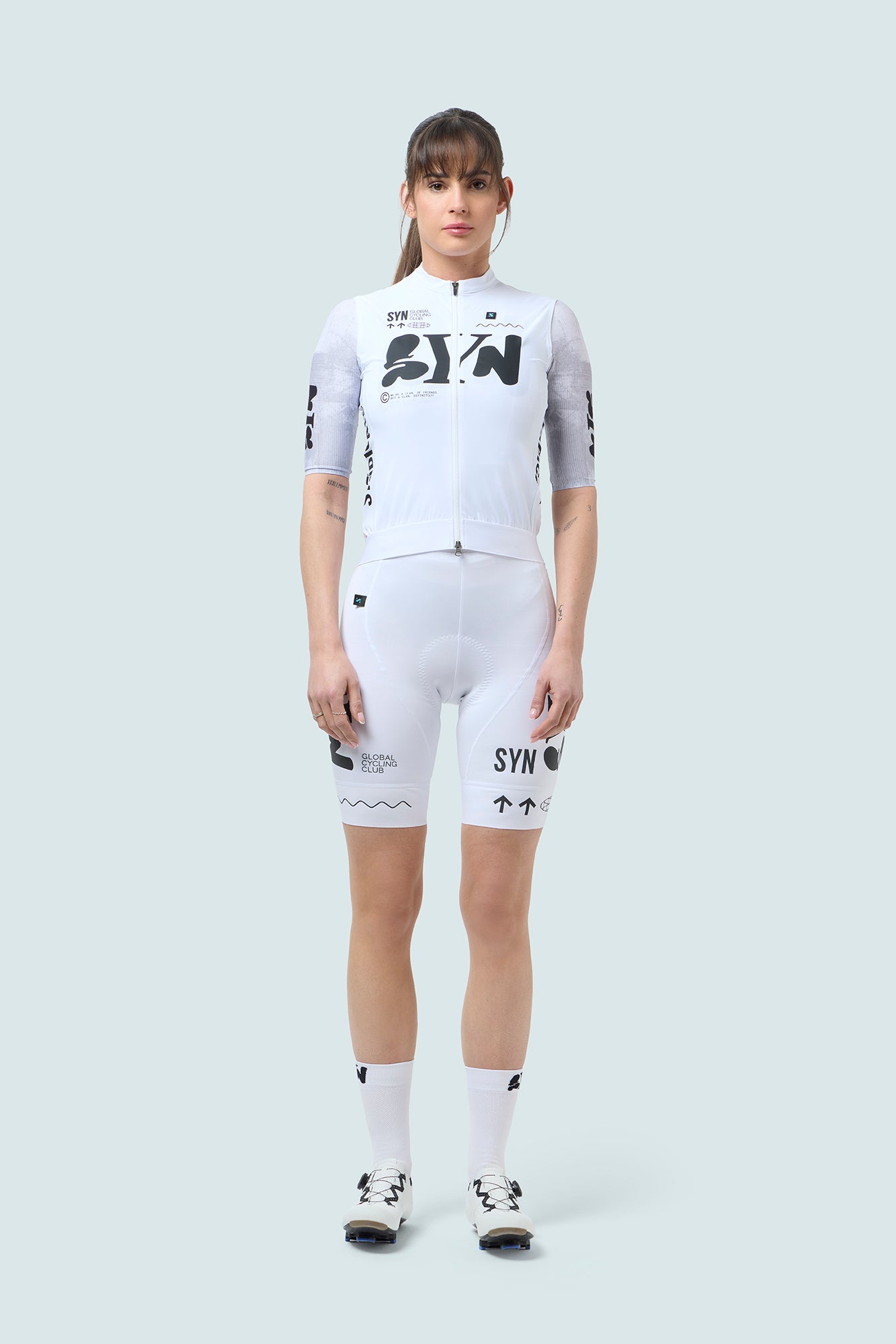 SYN 防潑背心 Pro Team Vest White 女款 白