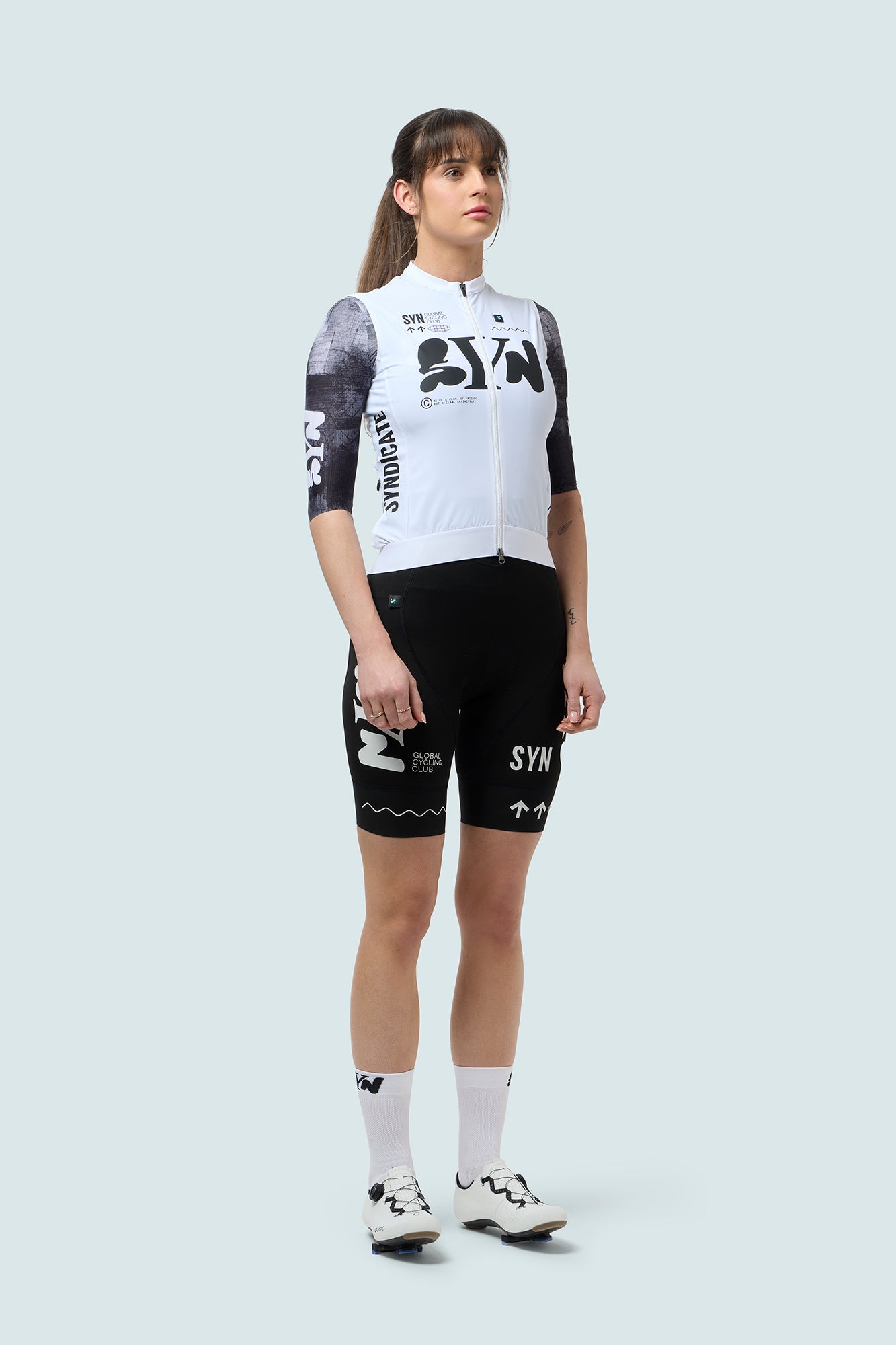 SYN 防潑背心 Pro Team Vest White 女款 白