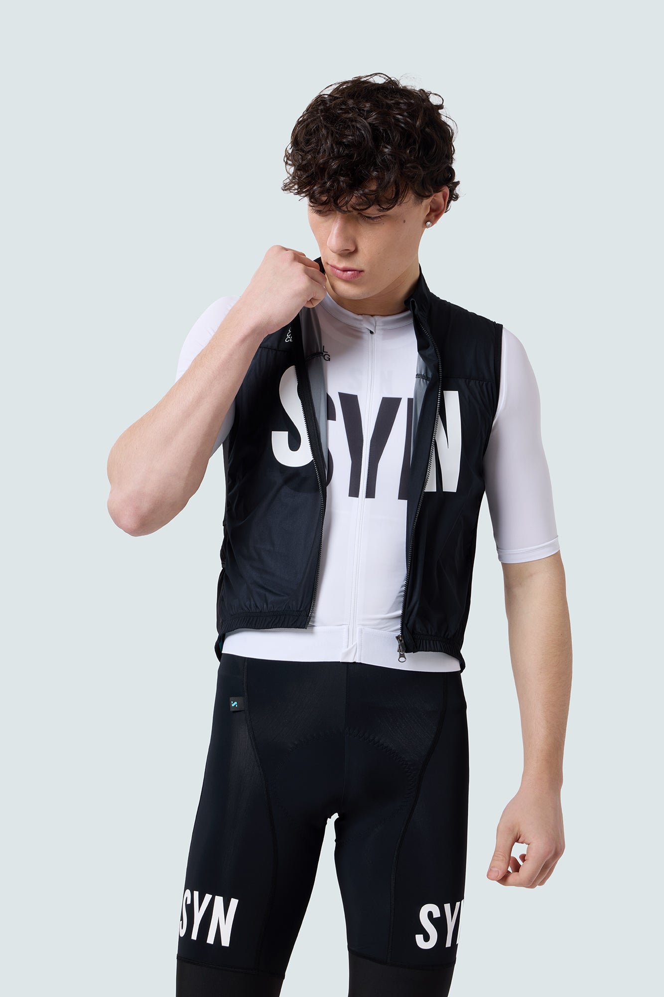 SYN 防潑背心 Training Stow Away Gilet 2.0 Black 男款 黑