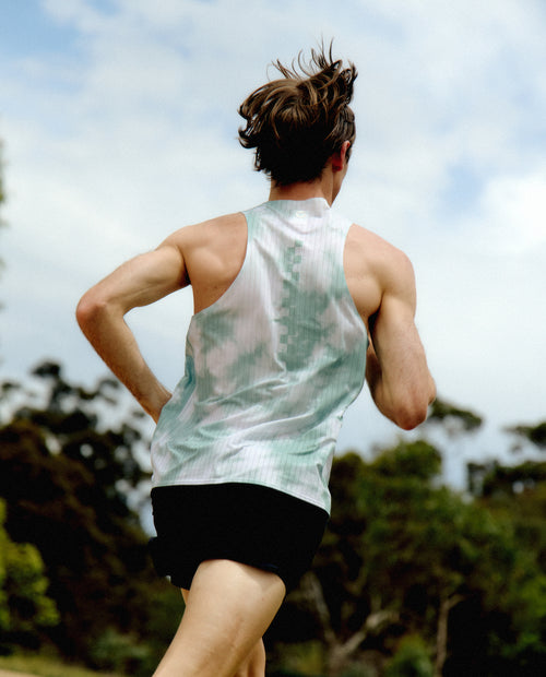 Black Sheep 運動衣 Fly Singlet - Sage Green 跑衣背心 男款 綠染