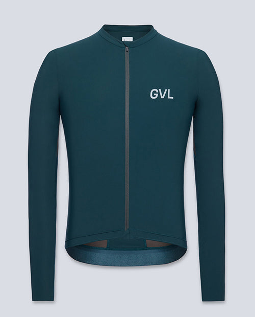 Givelo 薄長袖車衣 C.D.A. LS Jersey Forest 森綠