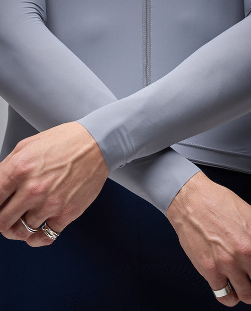 Givelo 薄長袖車衣 C.D.A. LS Jersey Ice 灰