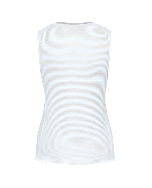 CAFÉ DU CYCLISTE 底衫Cecilia White 無袖 女款 白