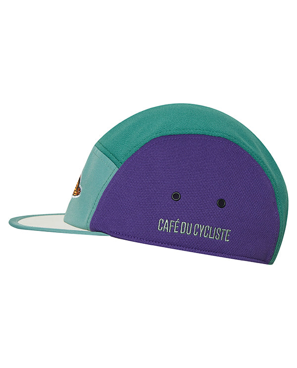 Café du Cycliste 小帽Gravel Cap ScotsPineAmethyst 灰綠紫