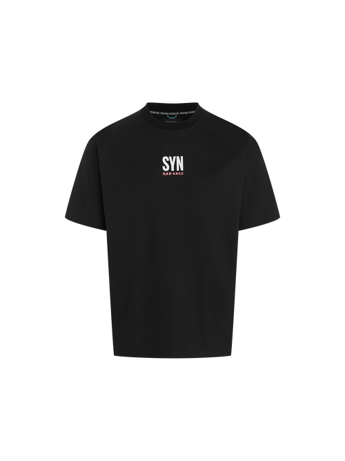 SYN 短袖Tee Rad Race Logo T-Shirt Black 男女共版 黑