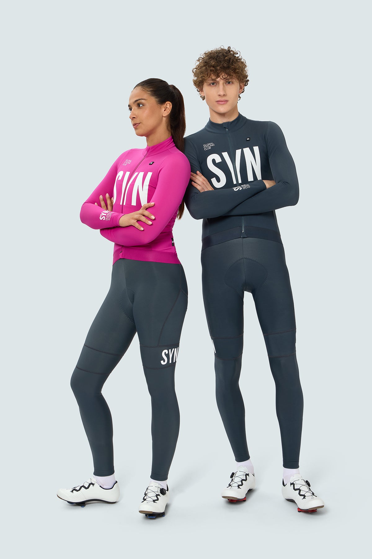SYN 保暖長袖車衣Pro Thermal LS Jersey 2.0 Pink Haze 女款 桃