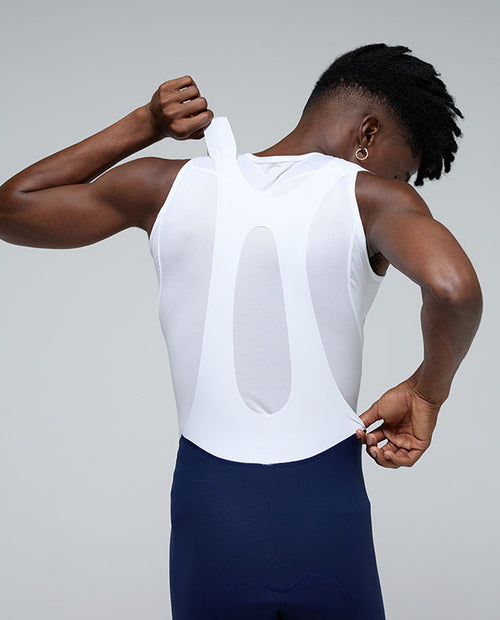 Givelo 無痕車褲MAYFLY Bib Shorts Navy 男款 藍