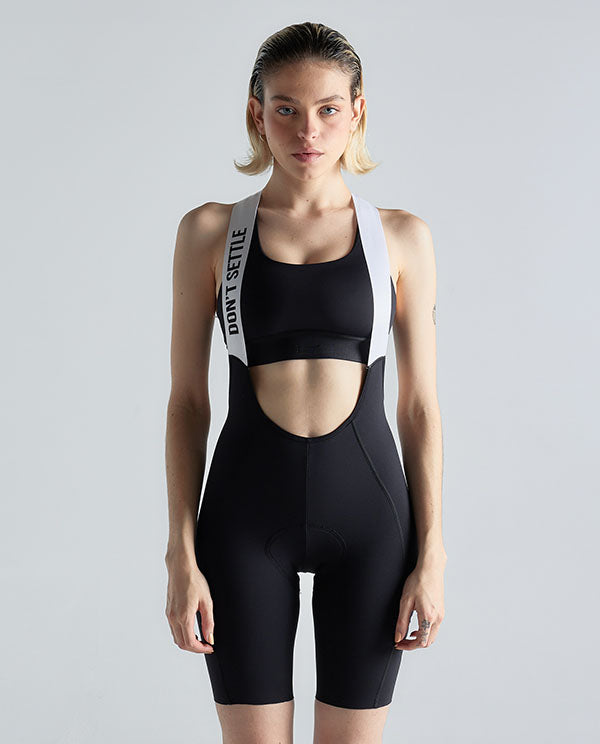 Givelo 磁吸式無痕車褲MAYFLY Bib Shorts Black 女款 黑