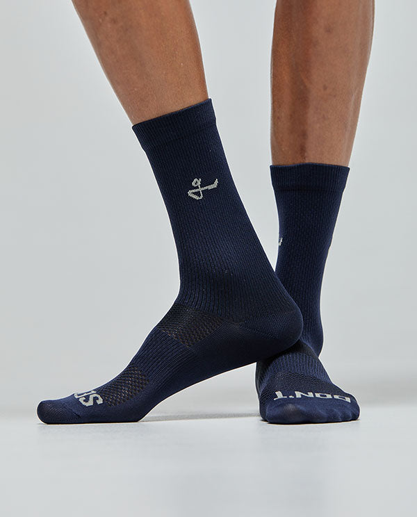 Givelo 車襪G-SOCKS Rib Franch Navy 藍