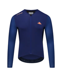 Café du Cycliste 車衣 Roxane LS Jersey Navy 長袖 男款 藍