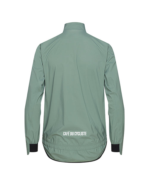 Café du Cycliste 外套Suzette ScotsPine 防雨 男款 松綠