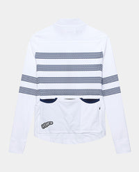 Café du Cycliste 車衣 Charlie White Mariniere 長袖 女款 白