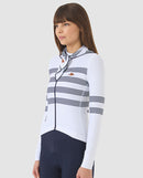 Café du Cycliste 車衣 Charlie White Mariniere 長袖 女款 白