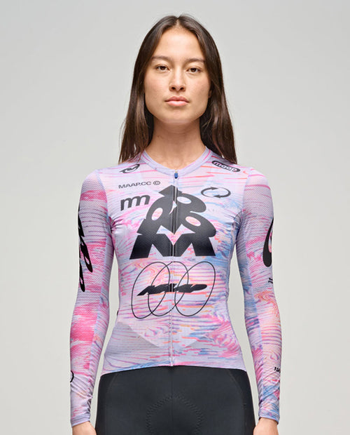 MAAP 車衣 Chroma Pro Air LS Jersey 3.0 Gumball 長袖 女款 粉