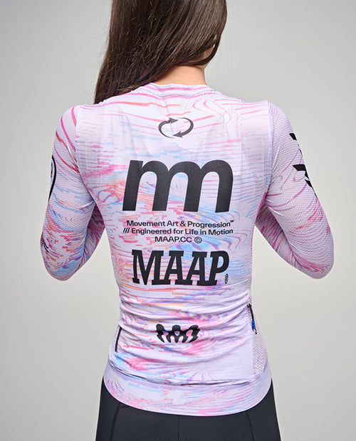 MAAP 車衣 Chroma Pro Air LS Jersey 3.0 Gumball 長袖 女款 粉