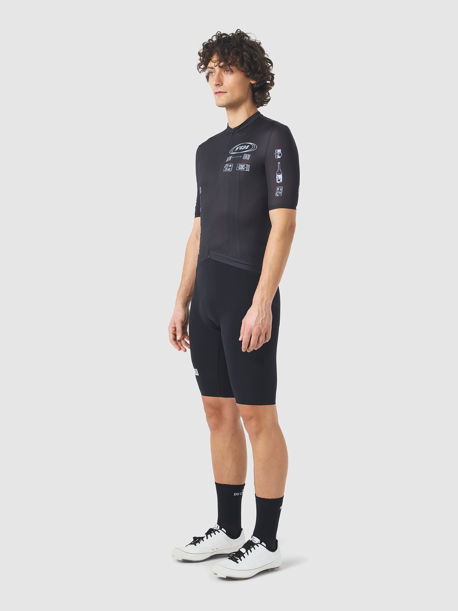 Café du Cycliste 車衣 Col. Eze Superlight Jersey 男款 黑淺藍