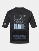 Café du Cycliste 車衣 Col. Eze Superlight Jersey 女款 黑淺藍