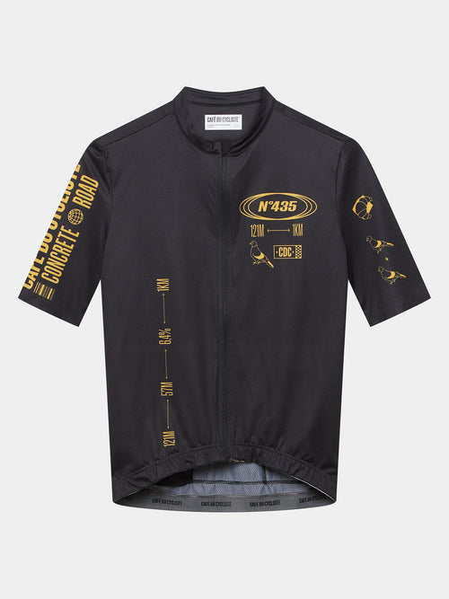Café du Cycliste 車衣 Col. Paris Superlight Jersey 男款 黑黃