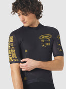 Café du Cycliste 車衣 Col. Paris Superlight Jersey 男款 黑黃