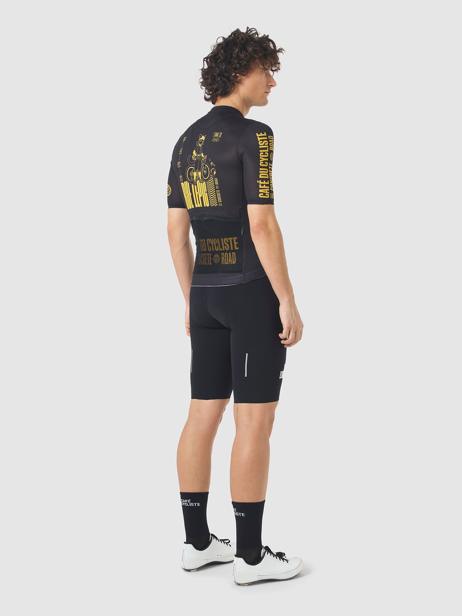 Café du Cycliste 車衣 Col. Paris Superlight Jersey 男款 黑黃