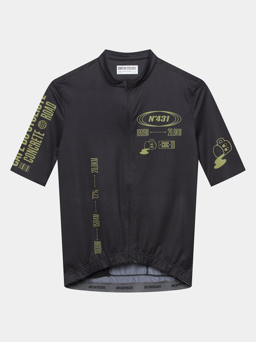 Café du Cycliste 車衣 Col. Ventoux Superlight Jersey 男款 黑綠