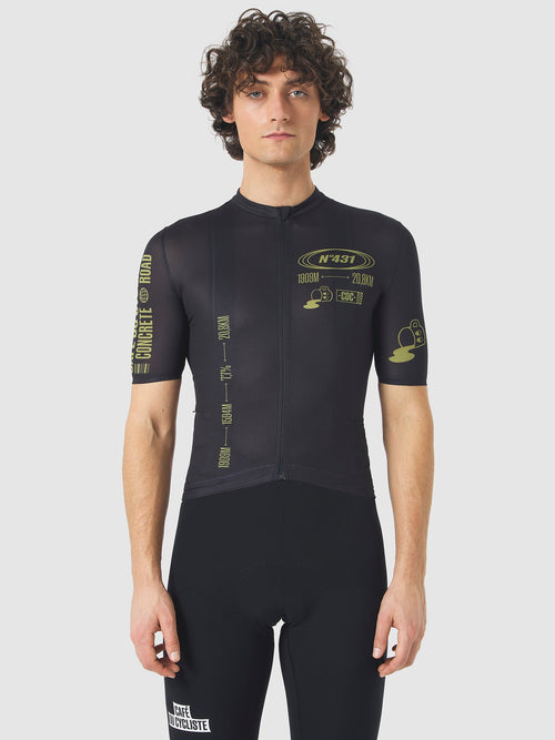 Café du Cycliste 車衣 Col. Ventoux Superlight Jersey 男款 黑綠