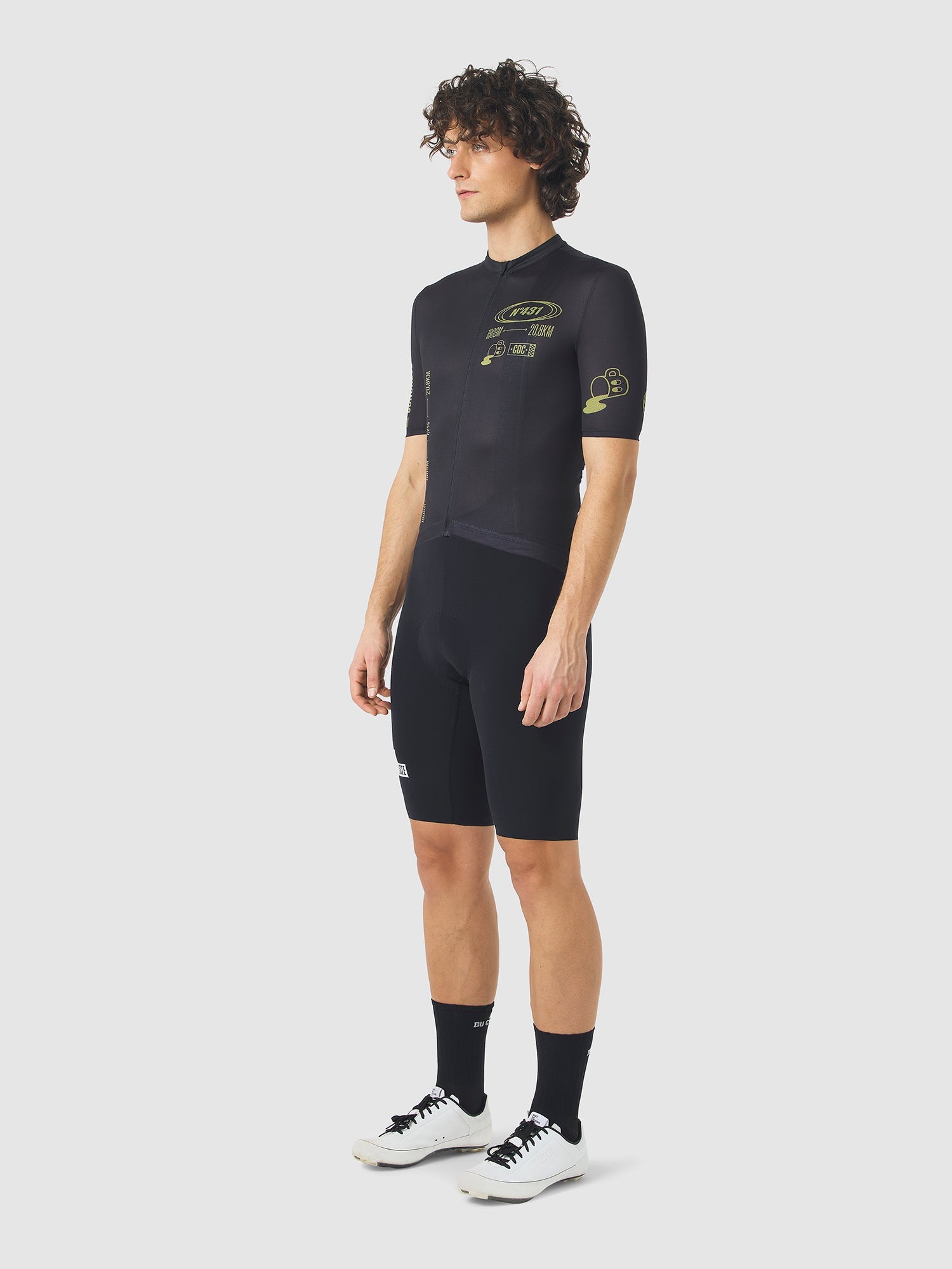 Café du Cycliste 車衣 Col. Ventoux Superlight Jersey 男款 黑綠