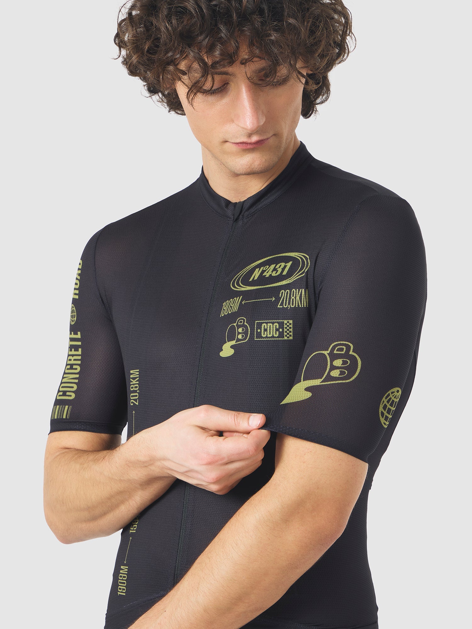 Café du Cycliste 車衣 Col. Ventoux Superlight Jersey 男款 黑綠