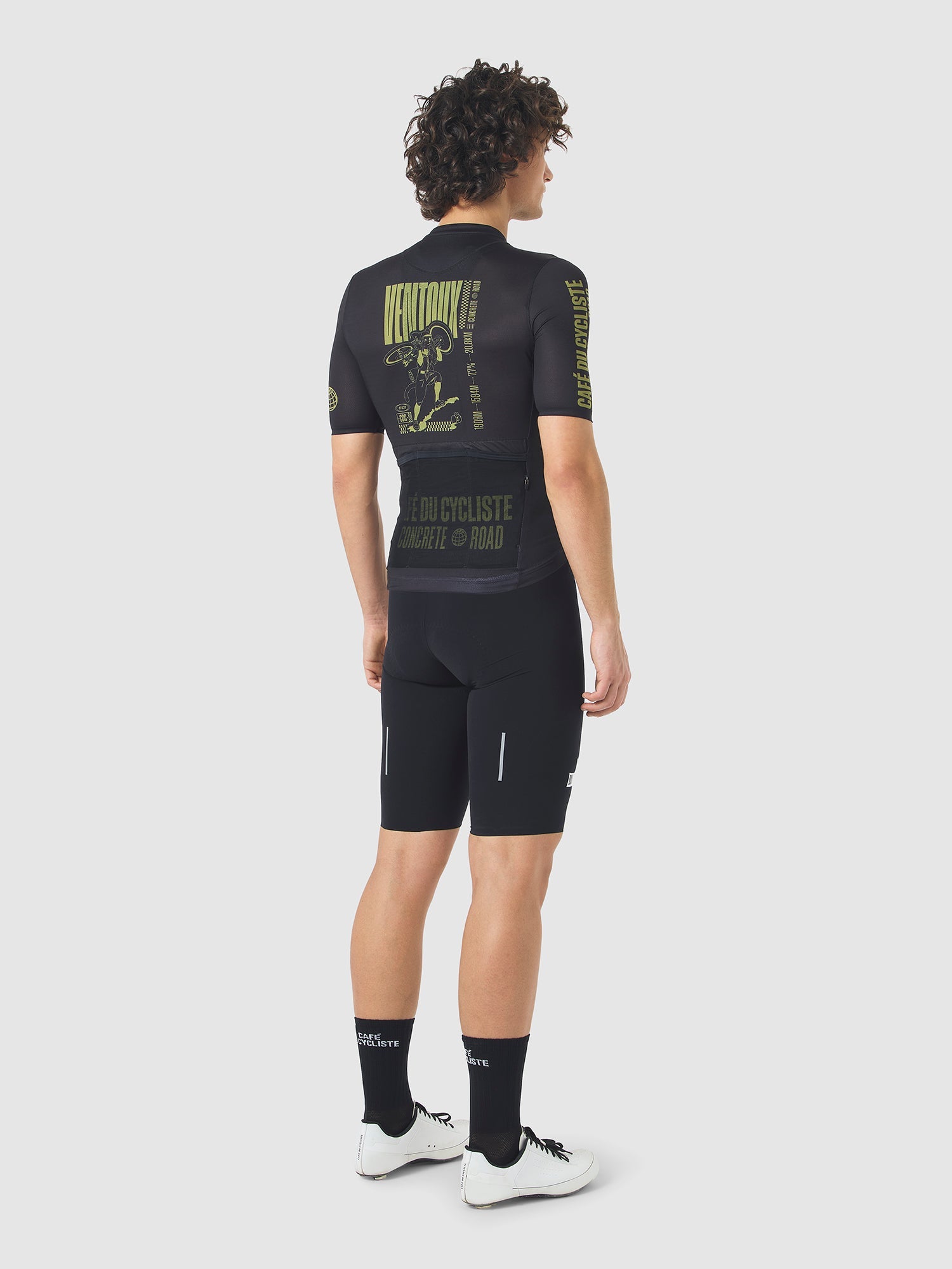 Café du Cycliste 車衣 Col. Ventoux Superlight Jersey 男款 黑綠