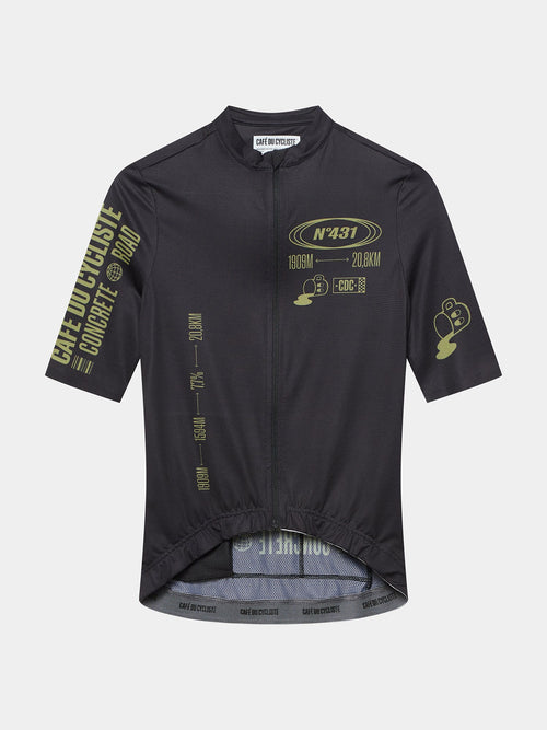 Café du Cycliste 車衣 Col. Ventoux Superlight Jersey 女款 黑綠
