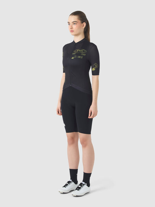 Café du Cycliste 車衣 Col. Ventoux Superlight Jersey 女款 黑綠
