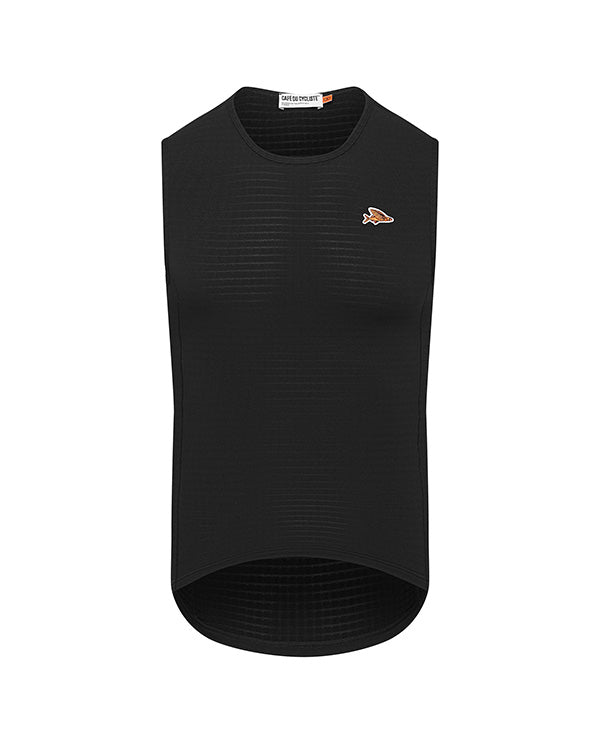 Café du Cycliste 底衫Coline Sleeveless Baselayer Black 無袖 男款 黑